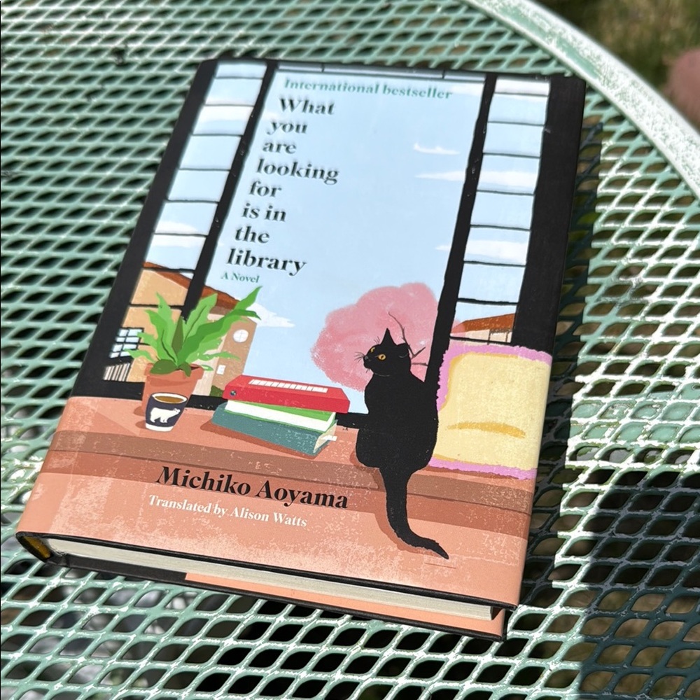 'What You Are Looking For Is in the Library' Hardcover Book